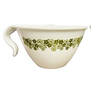 3 vintage Corelle Corning Spring Blossom flat cup